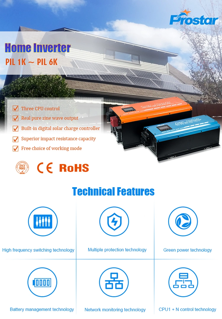 4kw 48V Low Frequency Pure Sine Wave Inverter 220V/230V AC Power Inverter for Home Use