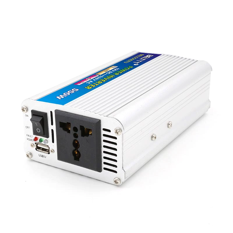 550W Power Inverter DC 48V to AC 220V for Solar System and Car with USB Charger