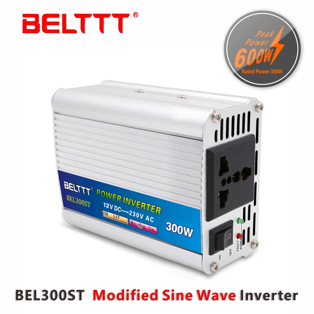 Belttt Portable Automotive Accessories 12V DC to 120V AC 300W Power Inverter for Car