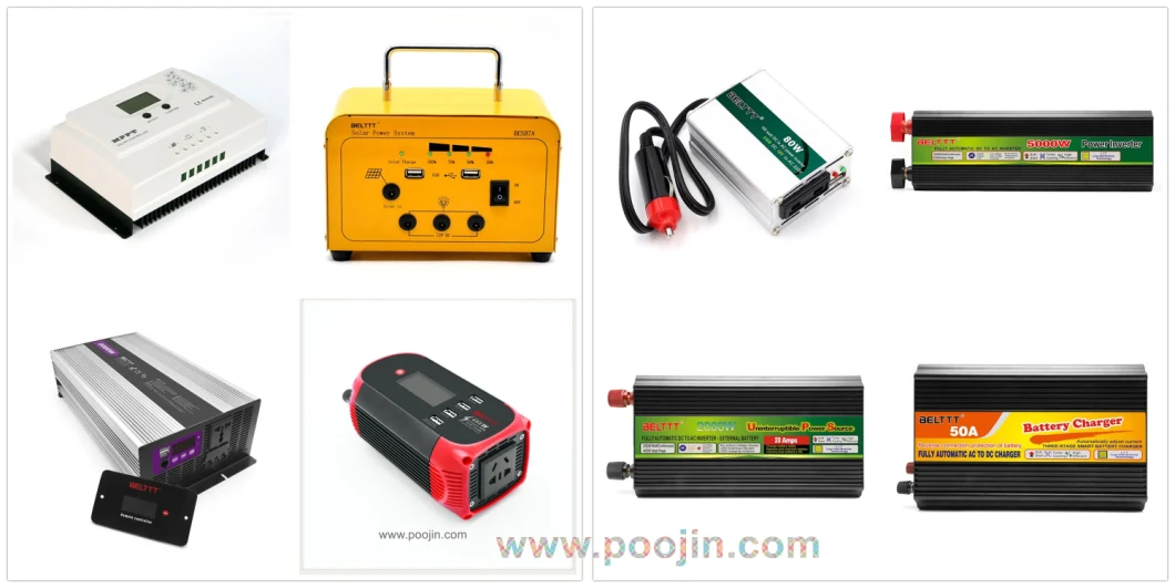 6000W True Pure Sine Wave Solar Power Inverter with Charger & UPS