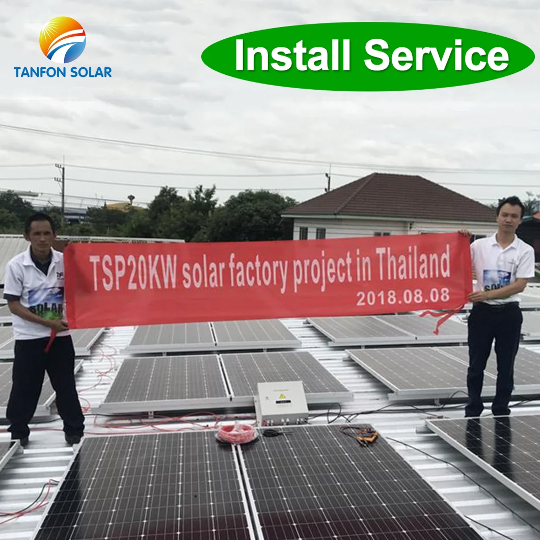 6kw Solar Panel Price List Solar Power for Home Solar Roof Tiles 3 Phases Solar System