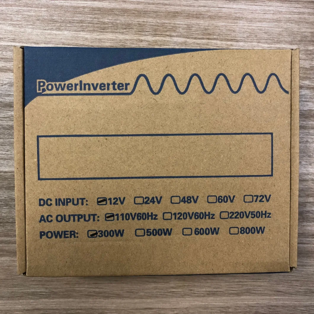 Intelligent DC AC Micro Power Inverter 300W 150W Modified Sine Wave Inverter