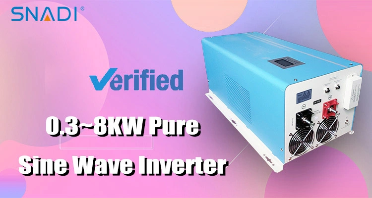 5kw 24V 48V 96V Solar off Grid Pure Sine Wave Inverter with Charger