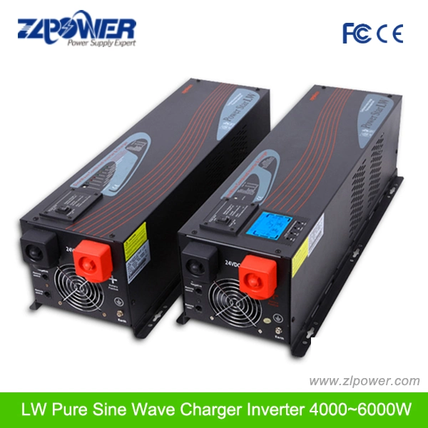 24VDC to 220VAC Pure Sine Wave Car Power Inverter with Charger