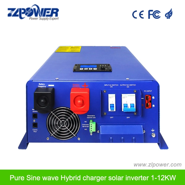 10kw Solar Power System off Grid Hybrid Pure Sine Wave Power Inverter AC Charger Inverter