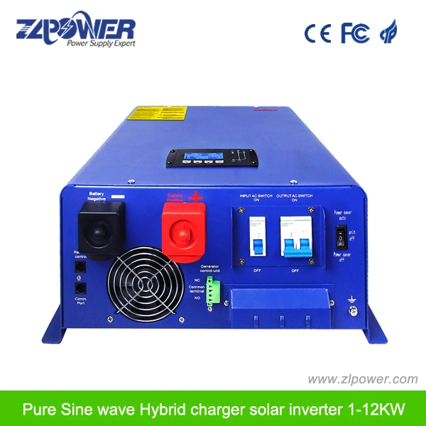1-12kw New Hybrid Solar Inverter Pure Sine Wave Inverter Charger