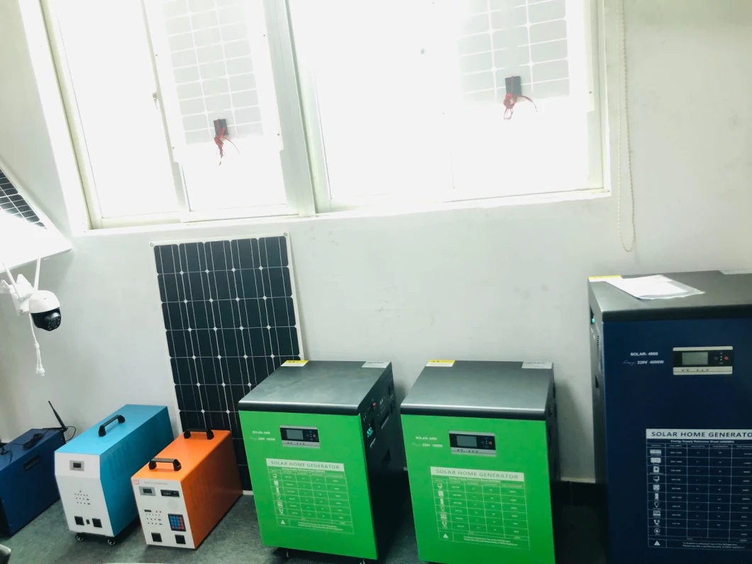 2021 New Factory Price Shenzhen Solar System Built in Inverter Controller Battery Solar Panel