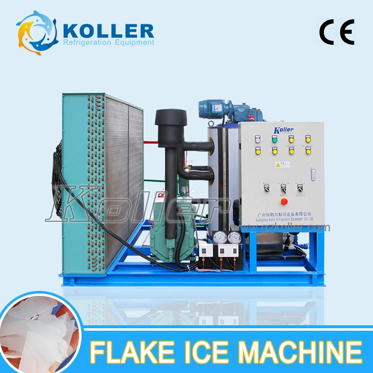 Koller 3 Tons Flake Ice Machine for Fishing Industry Meat Processing