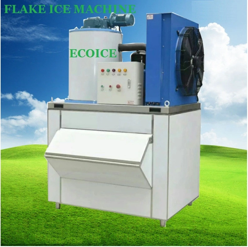 Factory/Factories Flake Ice Machine for Fish with 1.5t Capacity