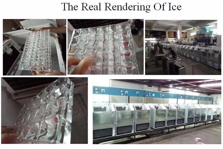 Commercial High Output Ice Cube Maker Big Ice Cube Machine