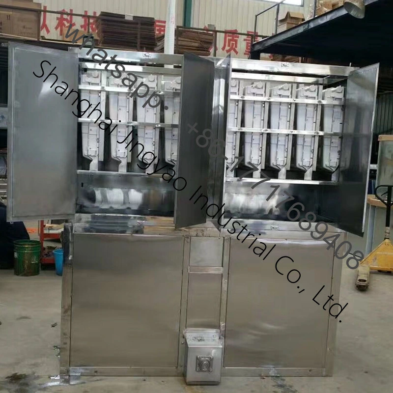 Square Ice Cube Maker Commercial Ice Cube Making Machine Machine for Restaurant/Hotels/Bar Industrial Large Cube Ice Making Machine Edible Ice Cube Maker