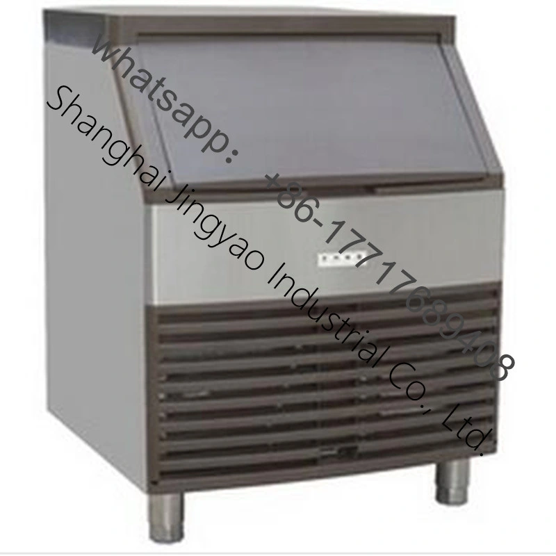 Air Cooled Automatic Ice Machine with Ice Dispenser Ice Cube Making Machine Ice Cube Maker Machine Automatic Cube Ice Maker Machine for Drinks