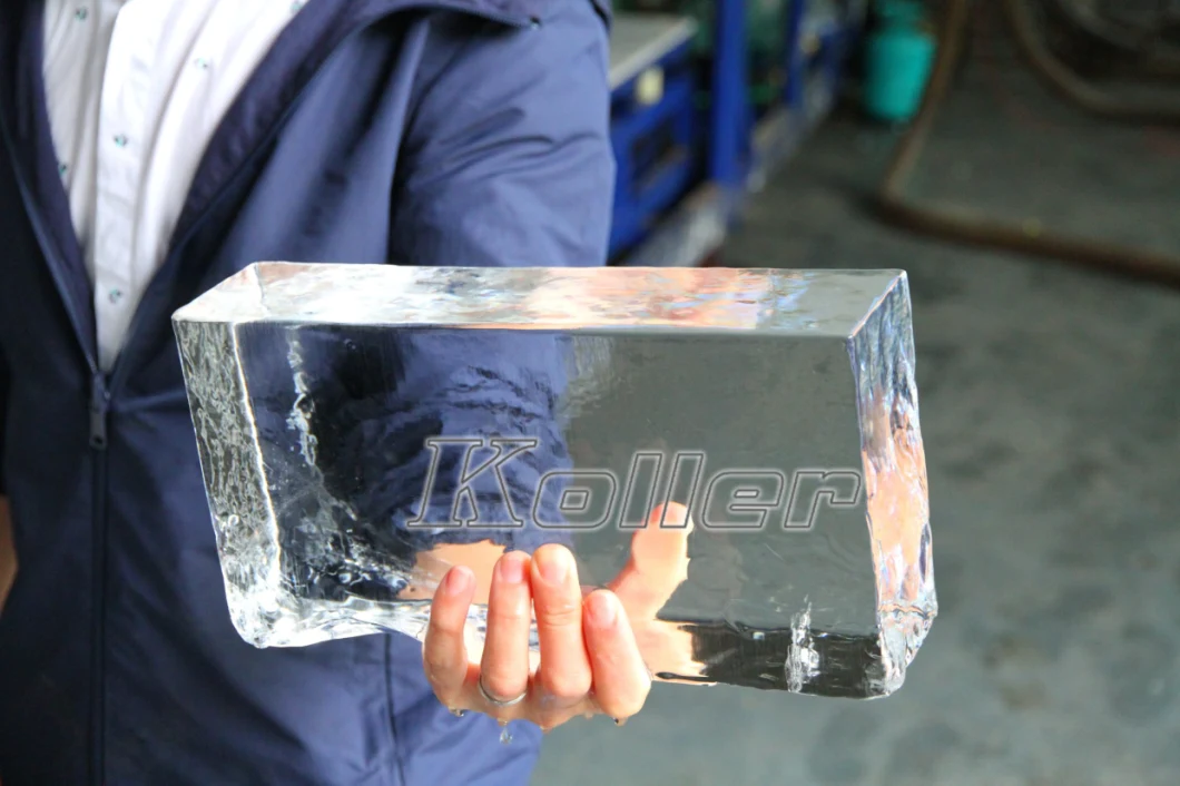 Direct Cooling 100% Clear Ice Block Machine for Ice Ball