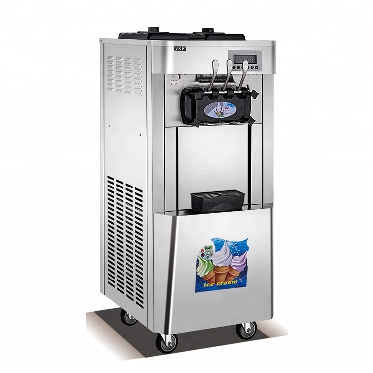 Popular Three Flavors Portable Ice Cream Soft Serve Ice Cream Machine