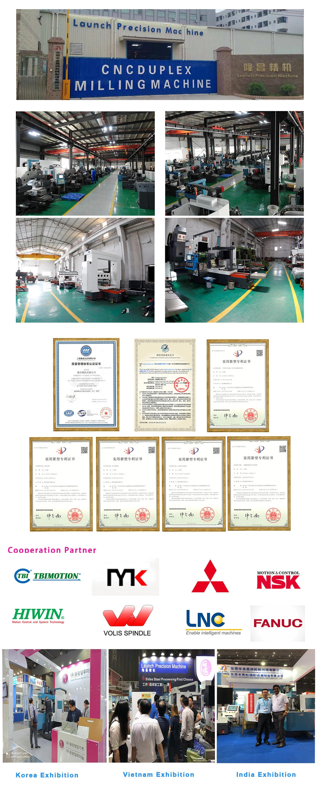 Finished Plate Duplex Milling Machine Purchase-Machining Services CNC Machine Tools CNC Precision Milling Machine