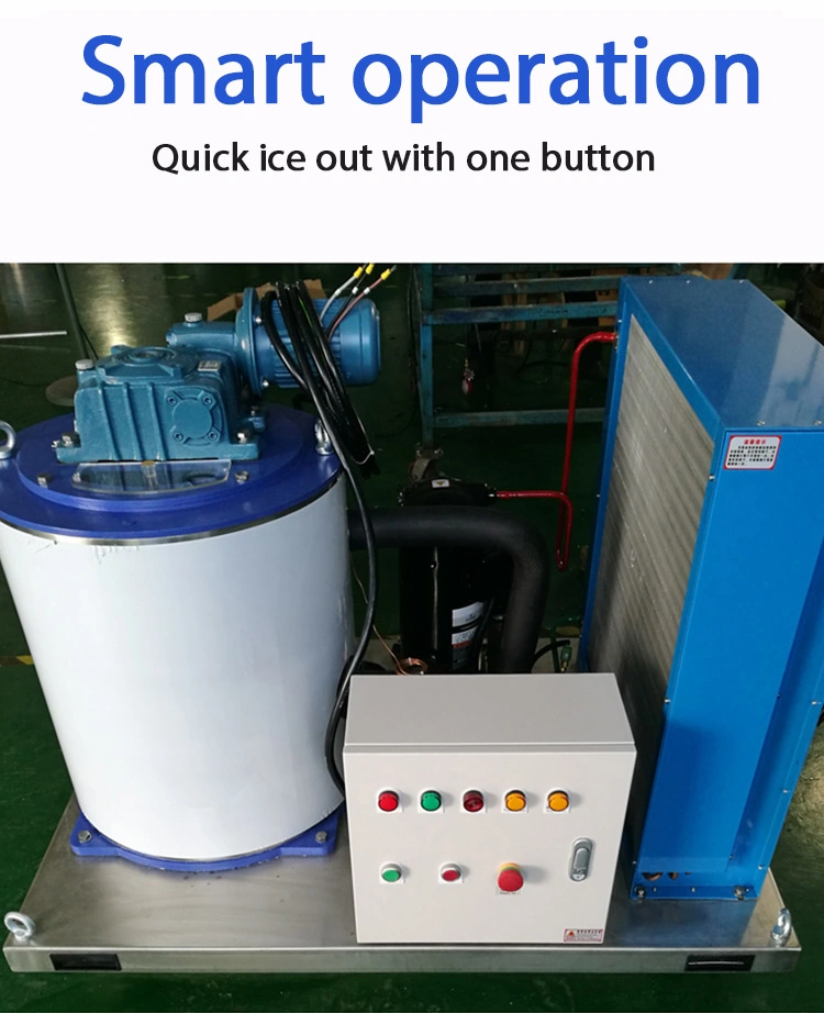 Pbj-500 Omt Flake Ice Maker Production Flake Ice Machine