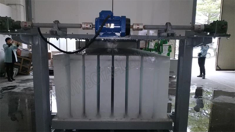 New Tech Automatic Direct Cooling Cube/Brick/Block Ice Machine for Fishery Using