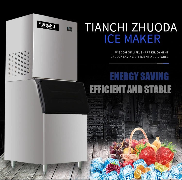 Mini Ice Machine Industrial 20kg/24h Commercial Ice Cube Making Machine Ice Block Machine Maker