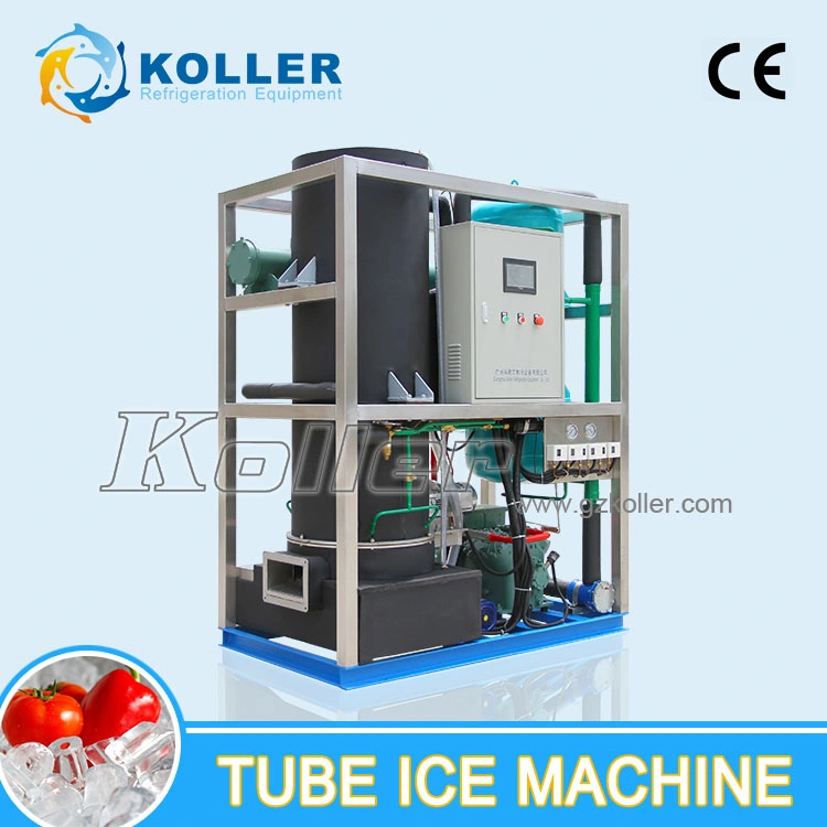 Koller Edible Tube Ice Tube Ice Machine 5tpd for Drinks/Bars