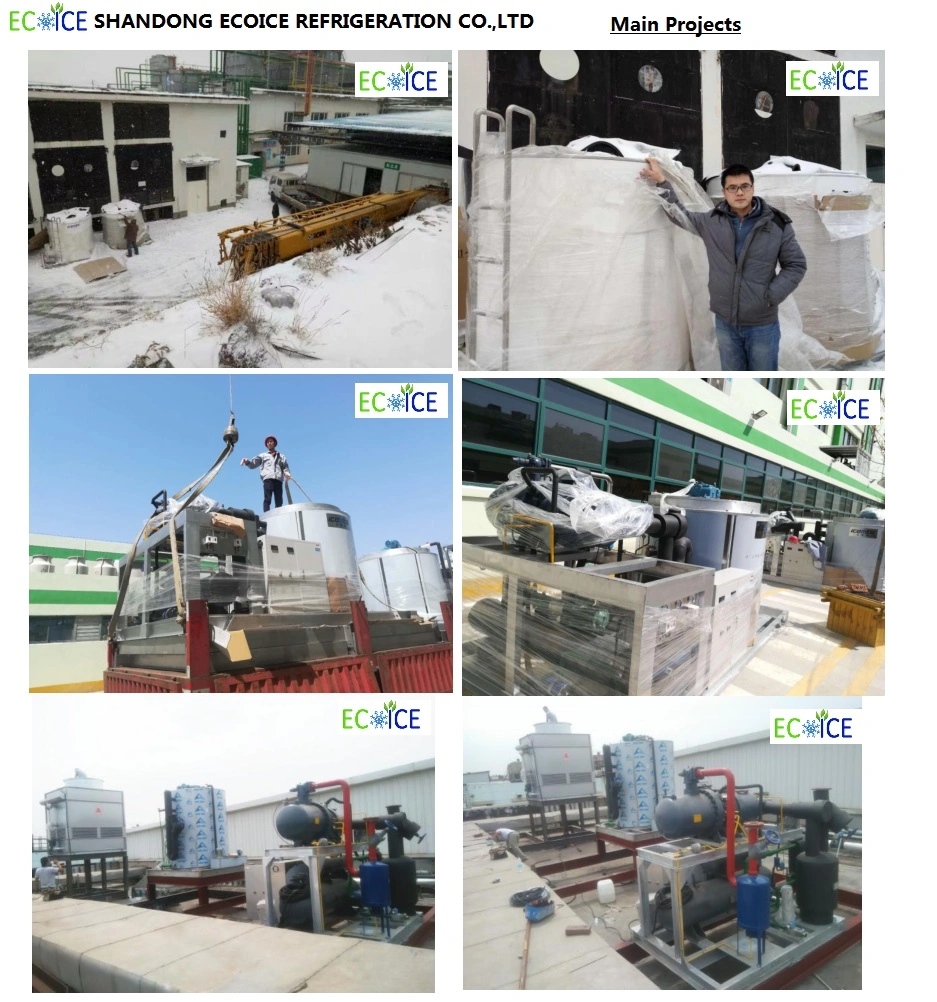 Edible Tube Ice 5000kg Ice Making Machines 5t/24hrs