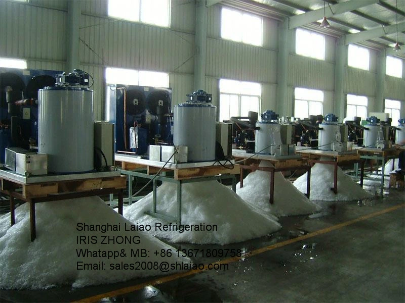 Air Cooled Flake Ice Machine Manufacturer 12 Ton