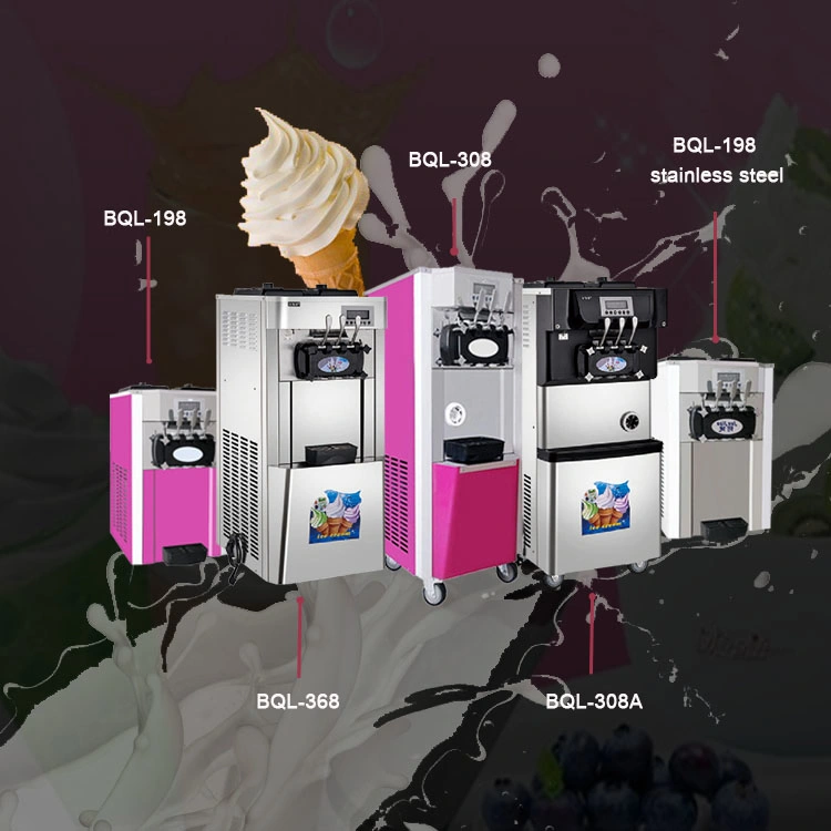 Table Counter Top Frozen Yogurt Soft Ice Maker Ice Cream Machine