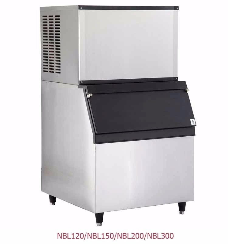 Junjian Factory Commercial Stainless Steel Cube Ice Machine Maker