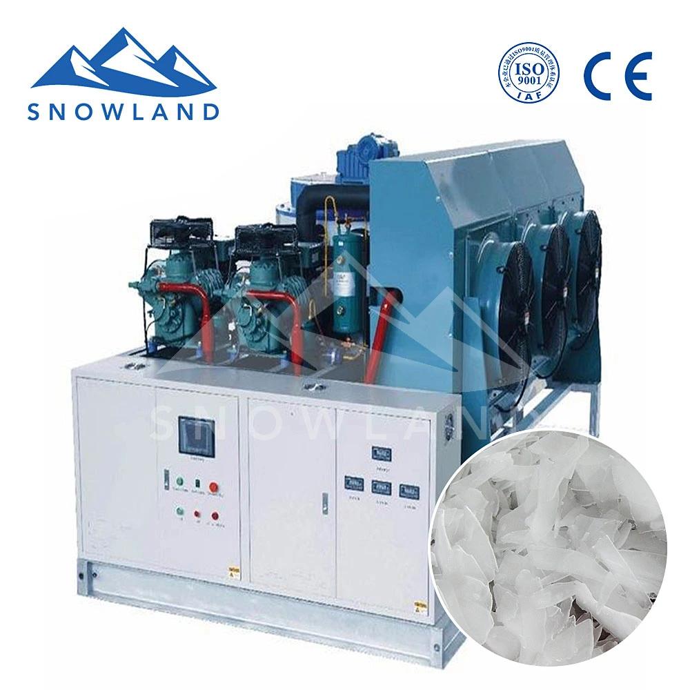 Commercial Automatic Ice Flake Machine with Fast Ice Making for 5 Ton Per Day