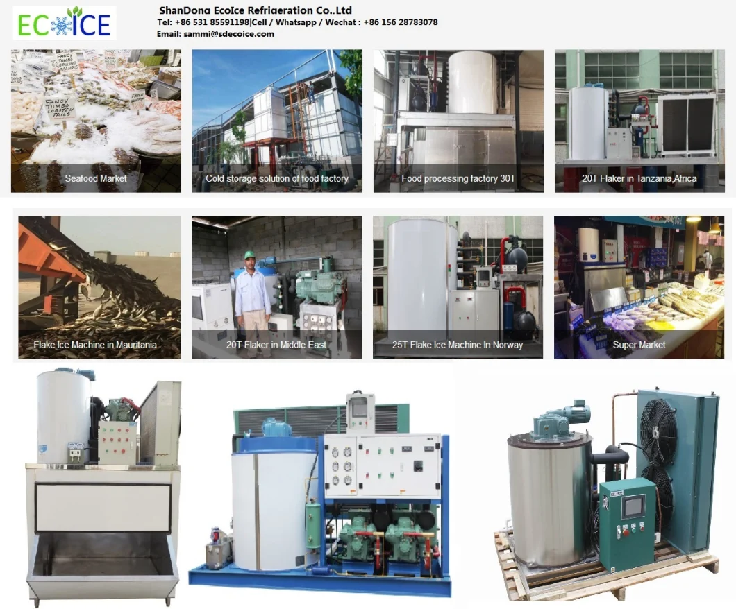 Edible Tube Ice 5000kg Ice Making Machines 5t/24hrs