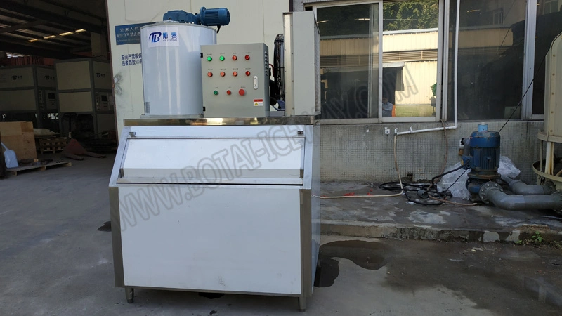 Premium Quality Flake Ice Making Maker Machine with 2 Tons Daily Ice Output