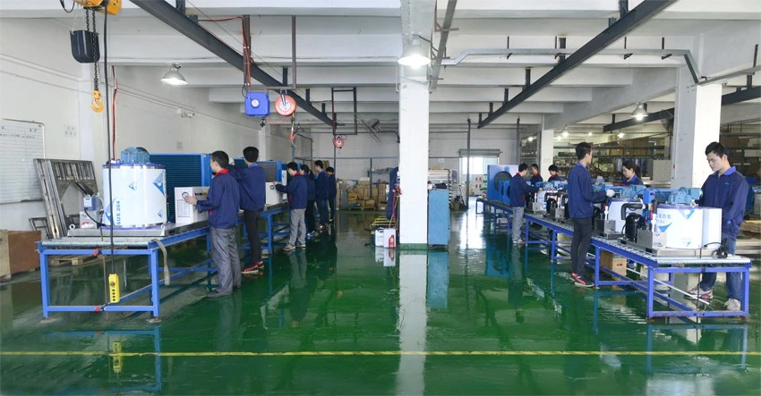 30tons Reliable Performance Flake Ice Systems Solution Industrial Flake Ice Machine