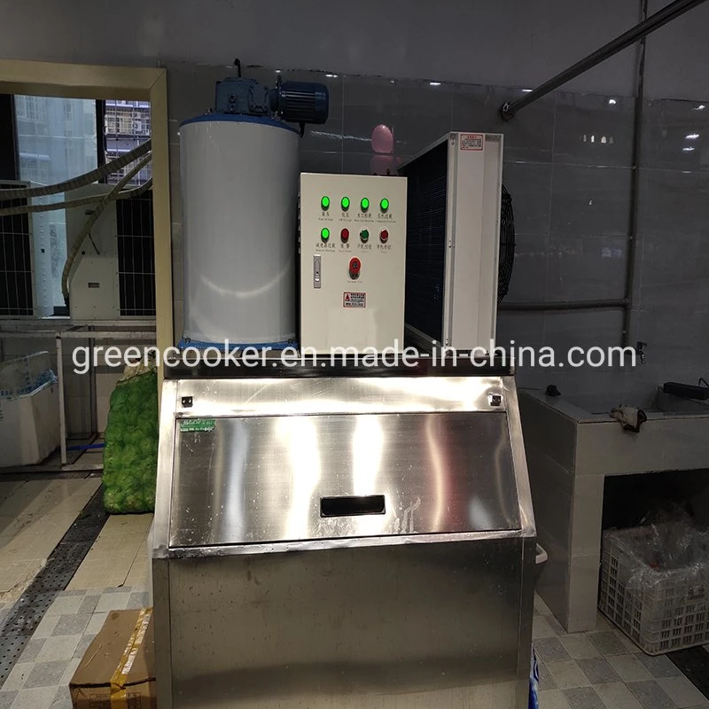 Commercial 2 Ton Per Day Flake Ice Machine Fishing Industry Ice Machine for Fish Storage