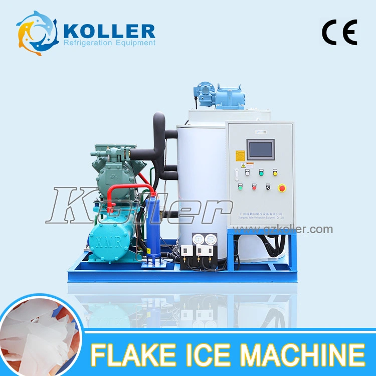 Koller Best Selling 5 Tons Flake Ice Machine for Fishing/Meat Processing