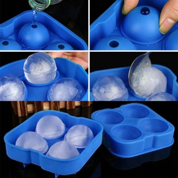 High Quality Food Grade Silicone Ice Cube Tray Ice Ball Maker
