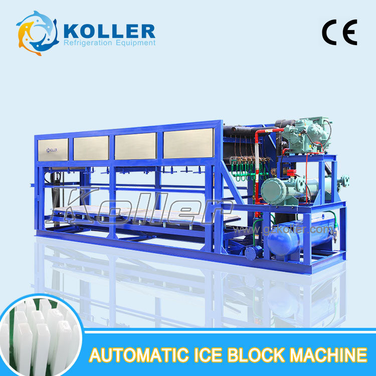 5 Tons Per Day Direct Cooling Block Ice Machine, Edible Ice Block Maker