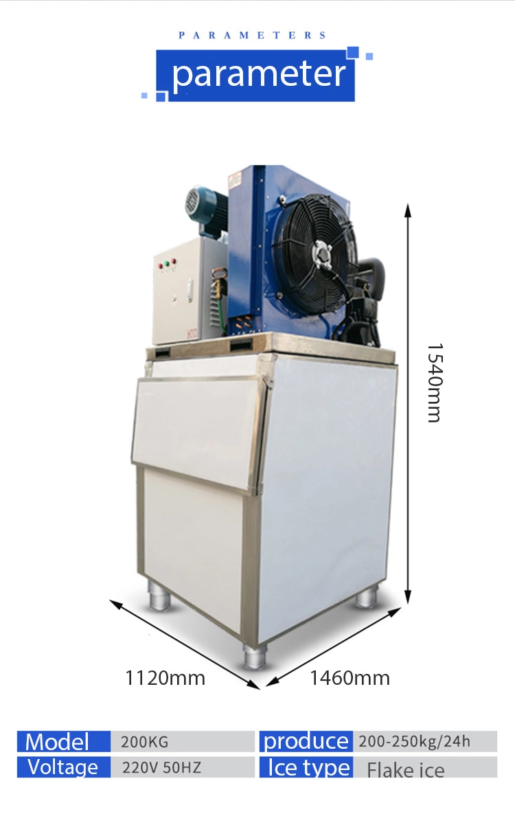 Pbj-3000 Flake Ice Machine Industrial with Bitzer Compressor