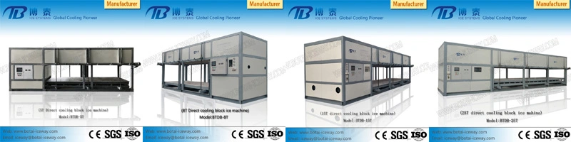 Energy Saving Direct System Ice Making Machine Good for Seafood Cooling