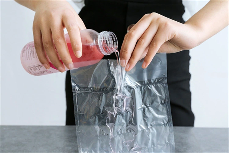 Wholesale Price PE Material Plastic Clear Ice Cube Bags Disposable Ice Bag
