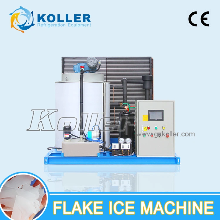 5 Tons/Day Flake Ice Machine for Fishery Industrial/Transportation (KP50)