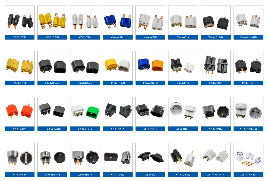 Power Cable Socket Inserts Power Cable Socket Inserts VDE NF Ce GS Socket Inserts