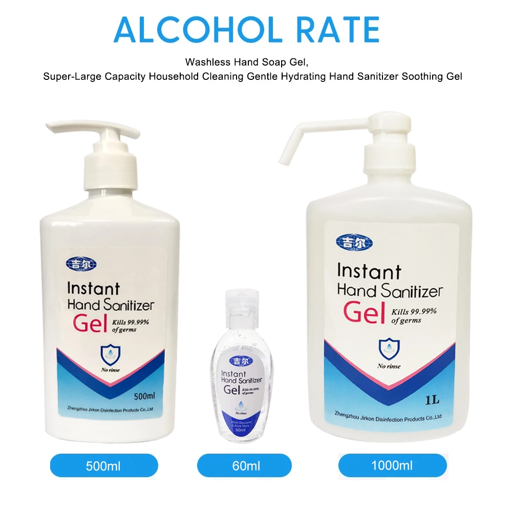500 Ml Antibacterial 75% Alcohol Liquid Soap Disinfectant Hand Sanitizer Gel Antibacterial