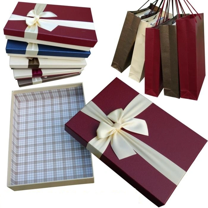 Cardboard Birthday Gift Boxes Clothes Boxes