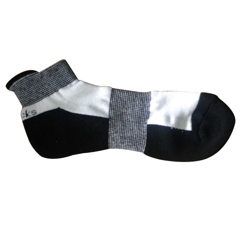 Men Arch Support Running Sports Socks with High Ankle (mas-02)