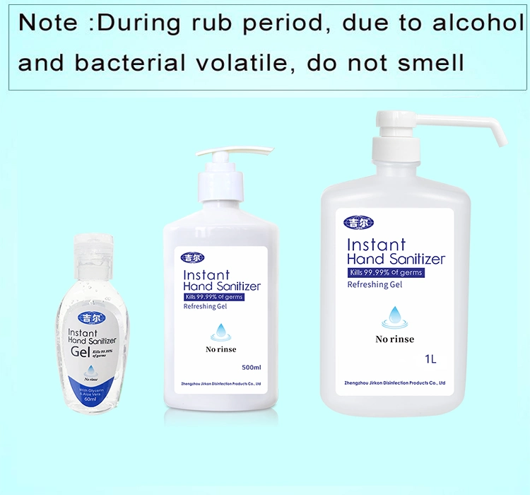 FDA Ce Approved 1000ml Antibacterial Hand Wash Instant Antibacterial 75% Alcohol Hand Sanitizer 1L