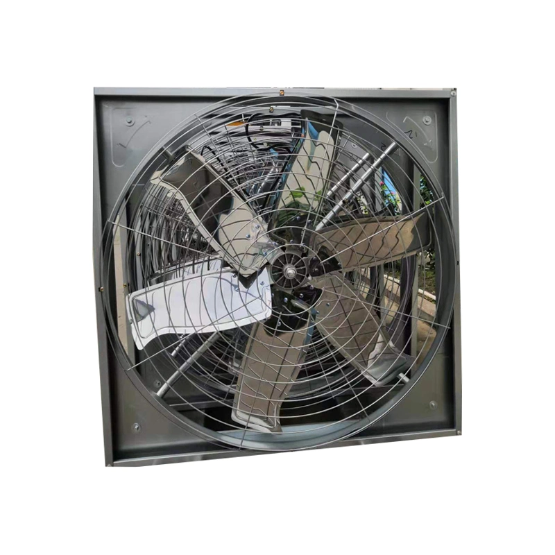 Factory Greenhouse Air Circulation Ventilator with Shutter Axial Flow Fans Industrial Air Extractor Fan