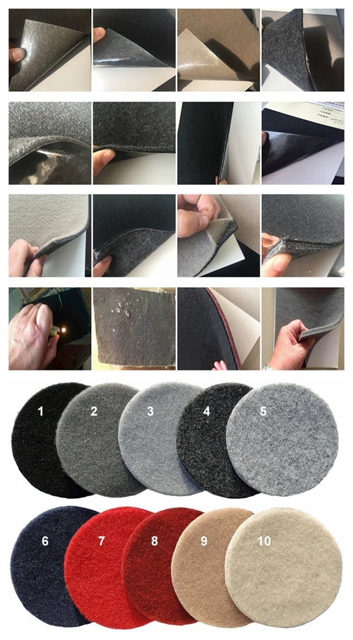 Wholesale Needle Punched Nonwoven Wool Felt Gray for Shoe Insoles