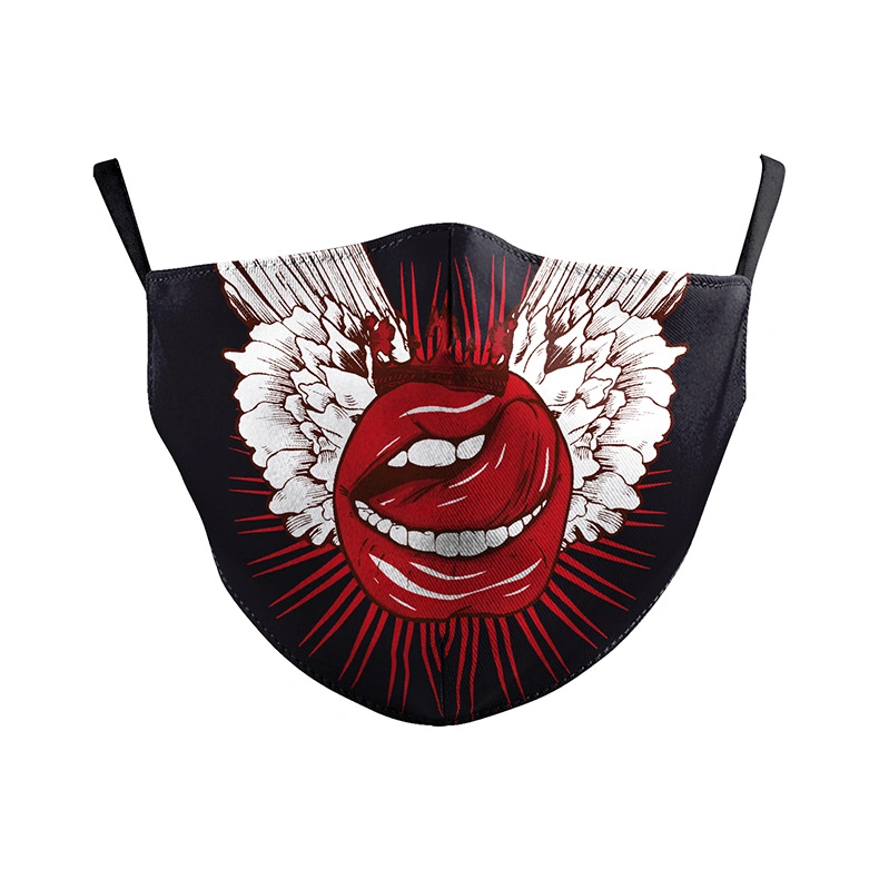 Custom Printed Face Mask Custom Printed Dust Mask Mouth Cover Sublimation Printing
