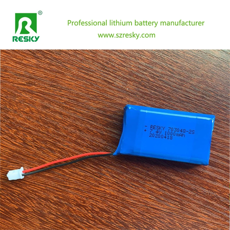 Protected 1200mAh Lithium Polymer Battery Pack for Heated Insoles