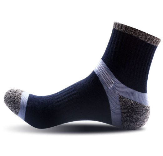 Custom Cool Elite Cotton Arch Support Mens Cushioned Ankle Sport Socks
