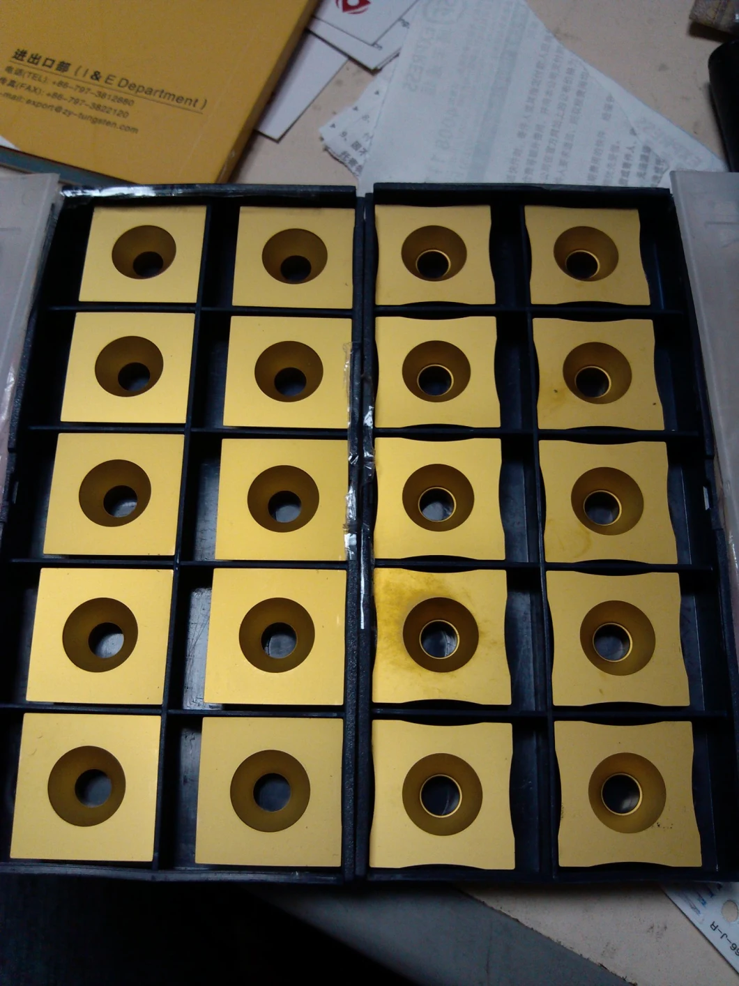 High Quality Carbide Inserts for Scarfing Process